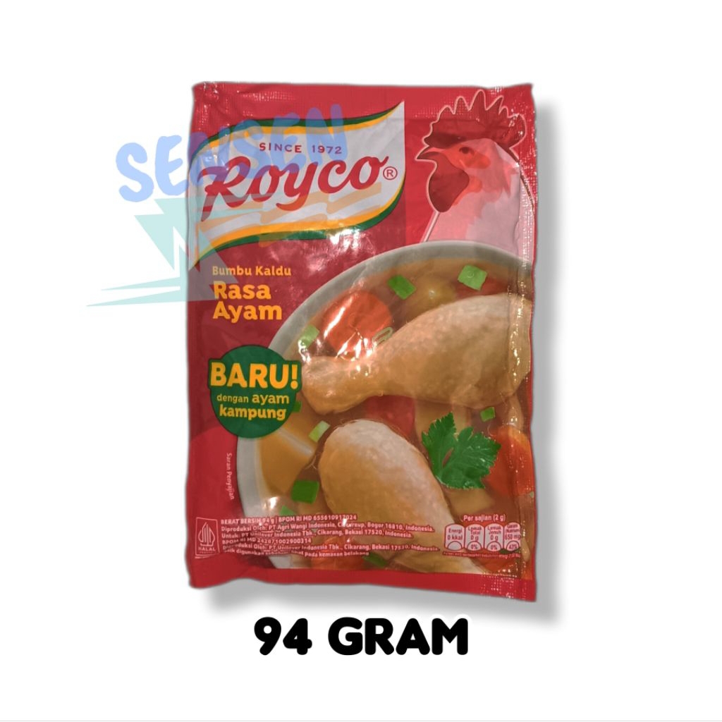 

Royco Bumbu kaldu Rasa Ayam Kampung 94 gram