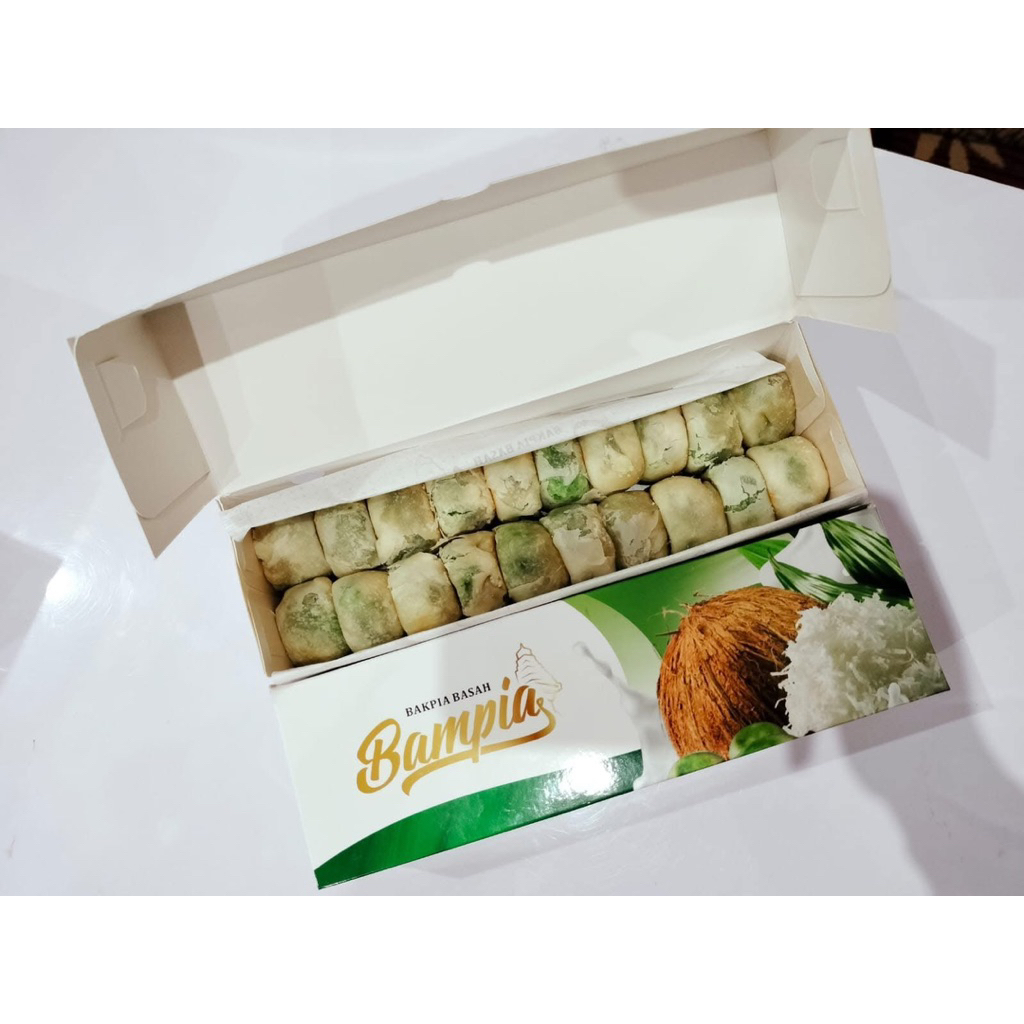 

BAMPIA VARIAN KELAPA MUDA ISI 20 BIJI BAMPIA BASAH RASA KELAPA MUDA OLEH - OLEH KHAS BLITAR