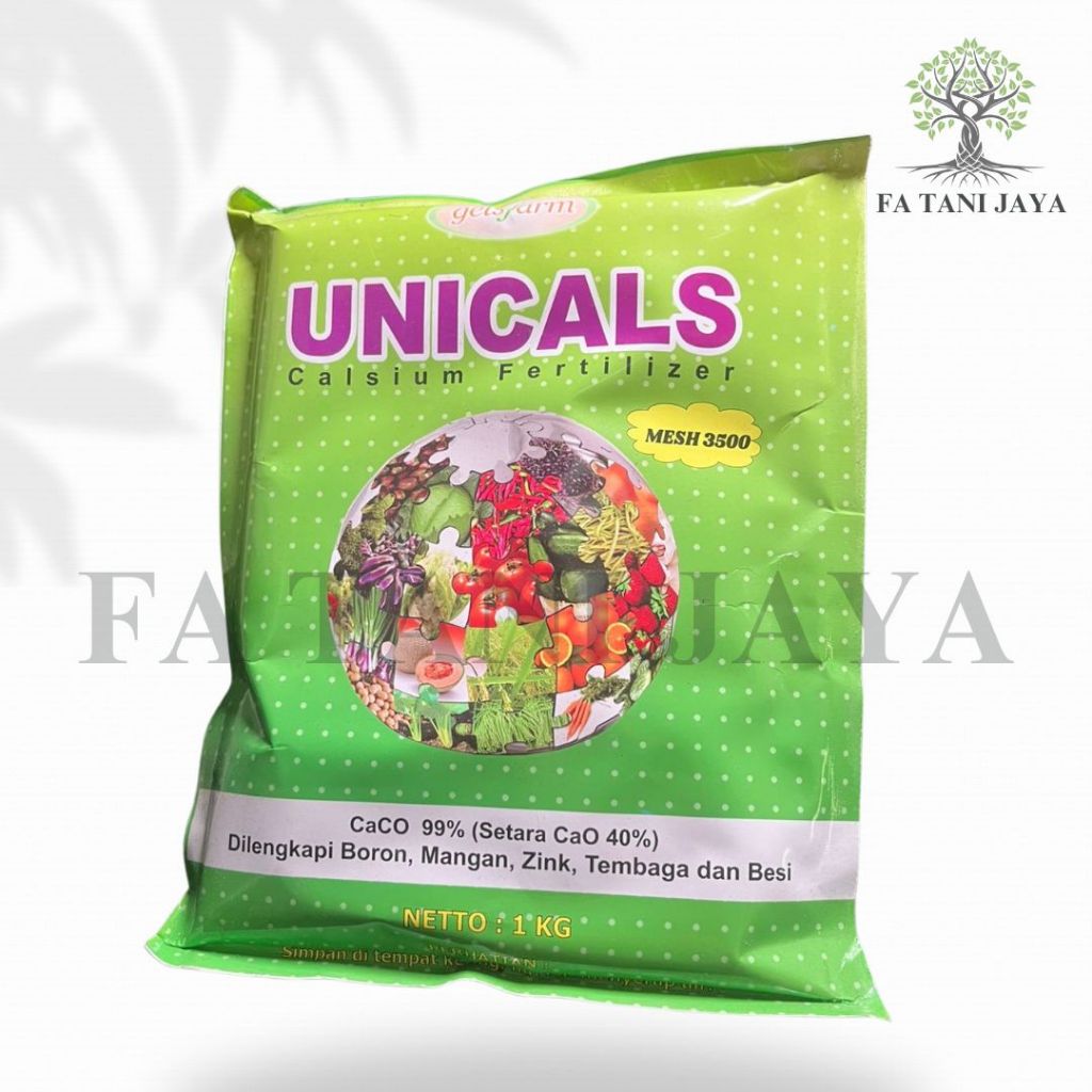 UNICALS Calsium Fertilizer CaCo 99% KALSIUM TANAMAN Pupuk