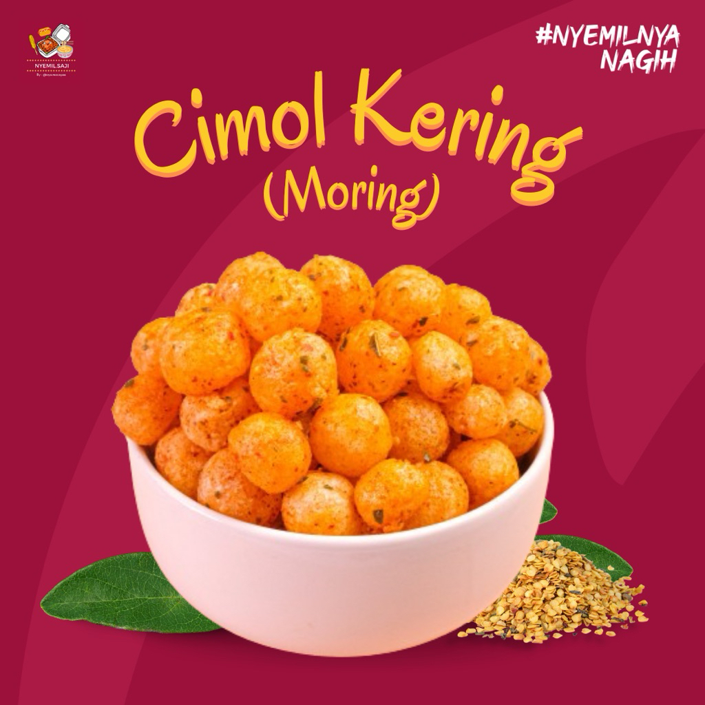 

Cimol Kering (MORING) Nyemilsaji