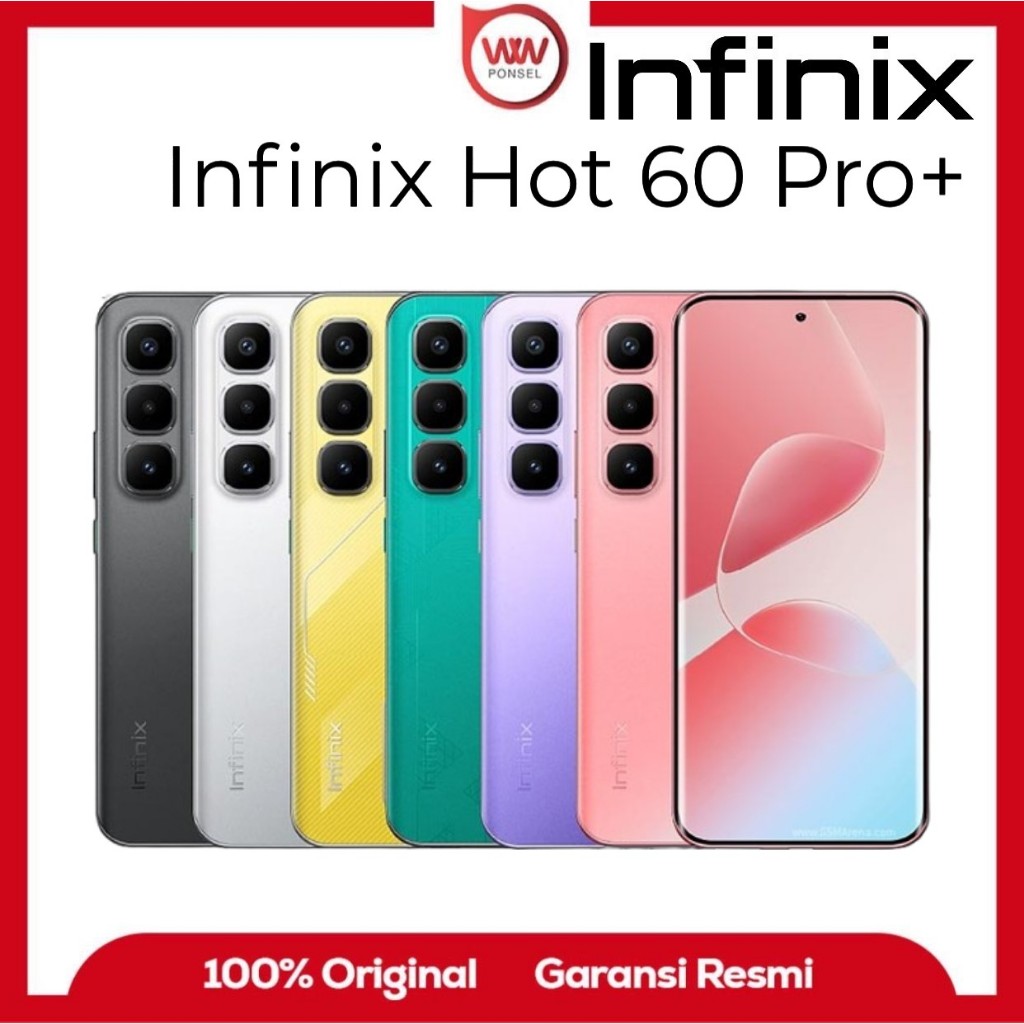 Hp Infinix Hot 60 Pro+ Ram 8GB Internal 256GB Garansi Resmi