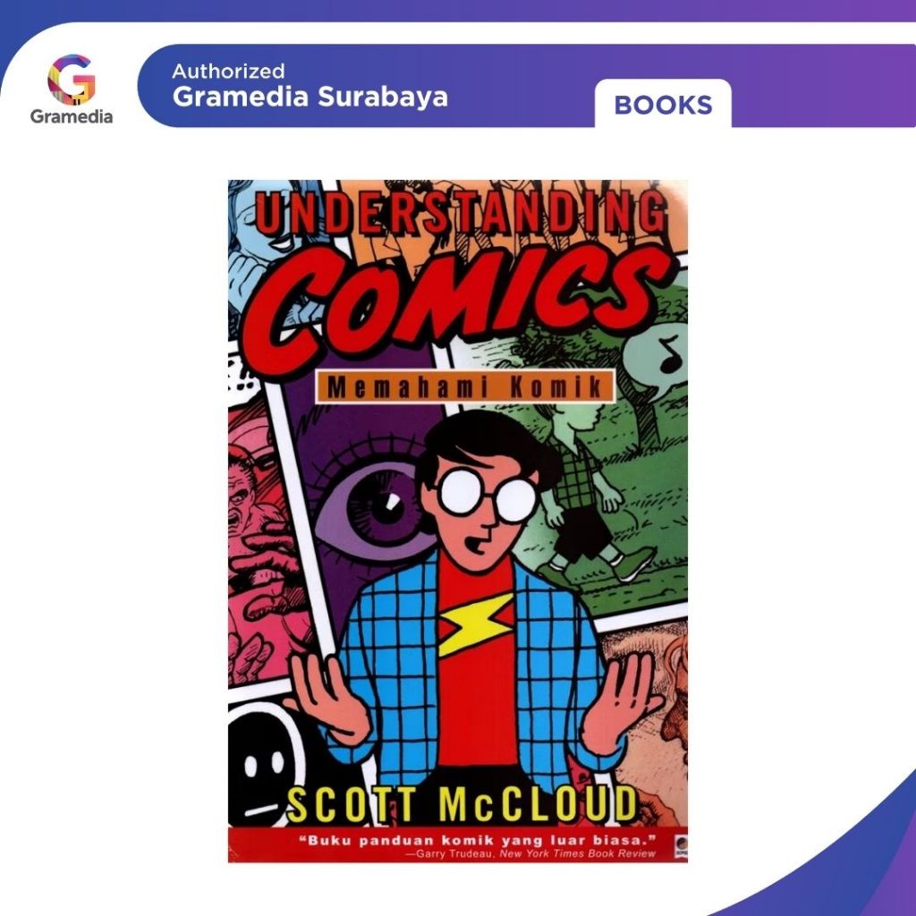 Gramedia Surabaya - Memahami Komik (2022) (Scott McCloud)