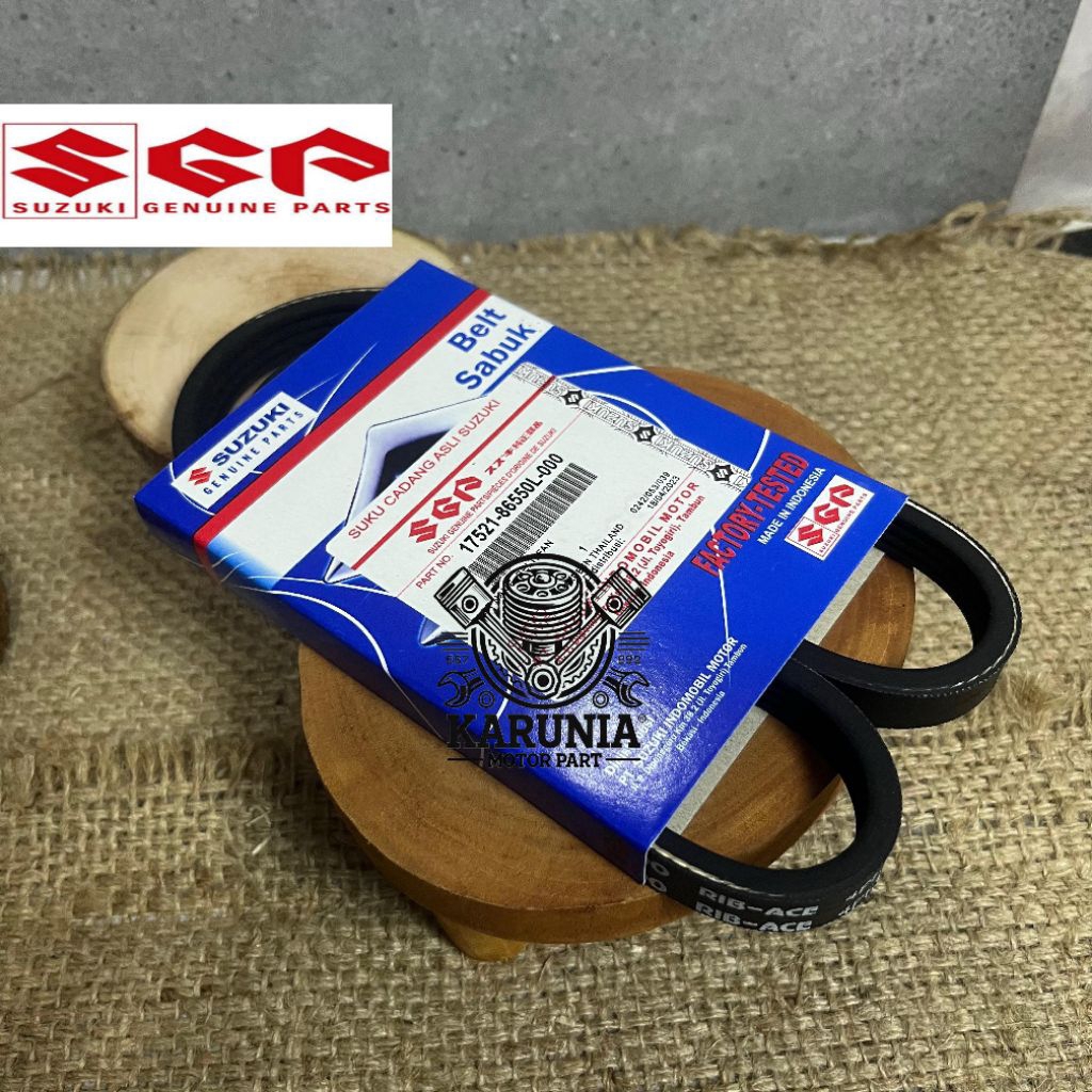 Tali kipas Vbelt Fanbelt / VanBelt Suzuki Futura injec Futura Karbu APV Baleno Escudo Original 4pk 8