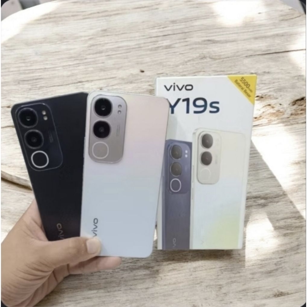 hp second vivo y19s versi ram 4 64gb lengkap siap pakai