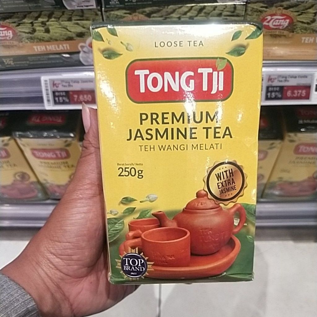 

teh seduh Jasmine tea 250 gr dan teh celup isi 25
