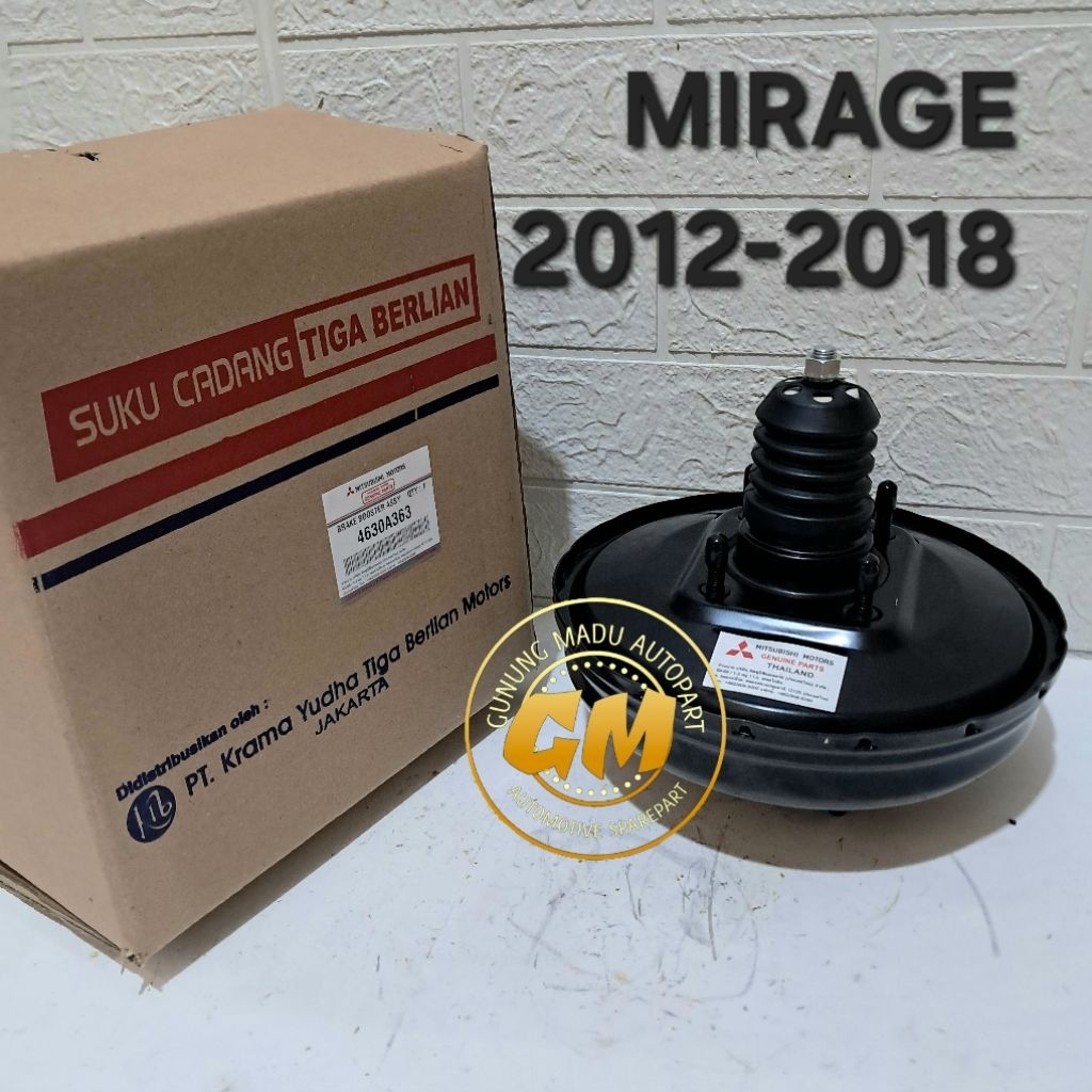 BOSTER BOOSTER REM BRAKE BOOSTER MITSUBISHI MIRAGE TAHUN 2012-2018 4630A232