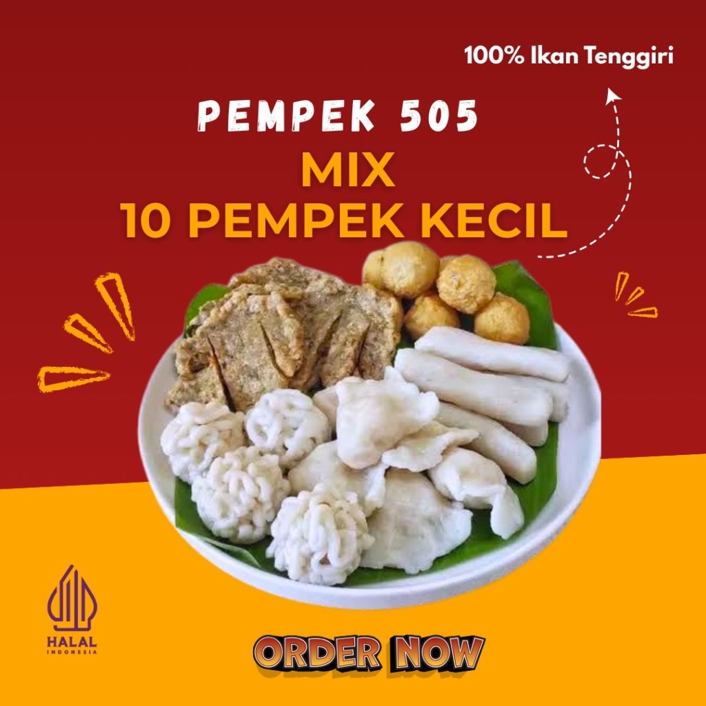 

Mix 10 Pcs Pempek Kecil