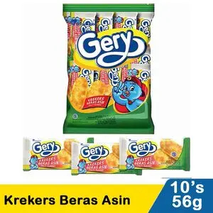 

Gery Kraker Beras Asin 10X5.6G