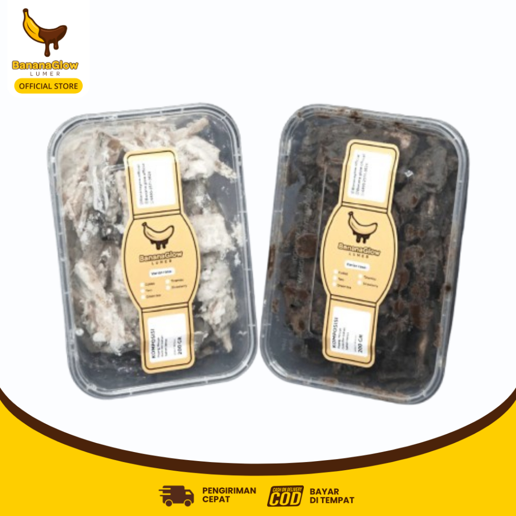 

BananaGlow - Keripik Pisang Bundling Coklat & Tiramisu Lumer 2 X 200gr