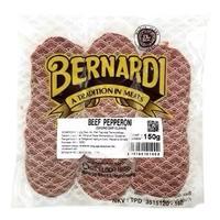 

BERNARDI Beef Pepperoni 150 Gram, Halal,Expired 16 Juli 2026
