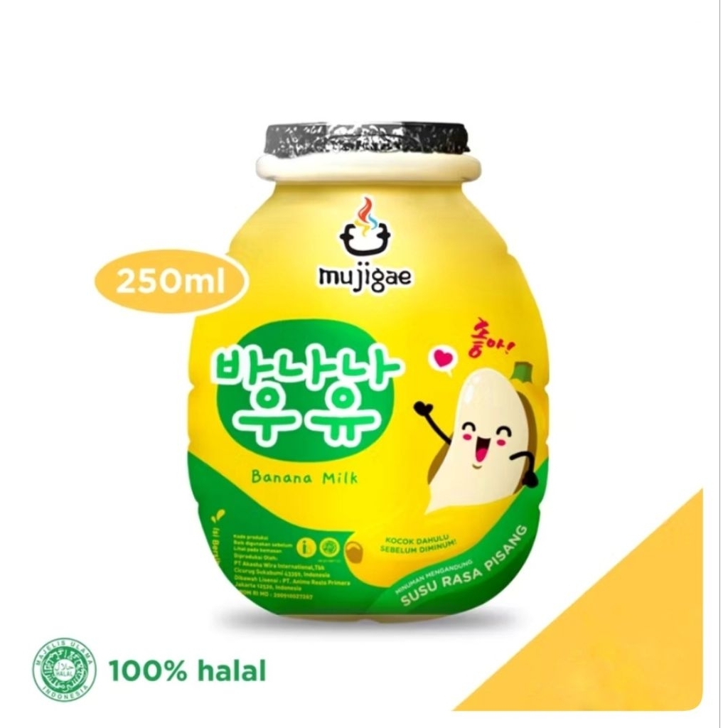 

Mujigae by Wonhae Banana Milk Original 250ml