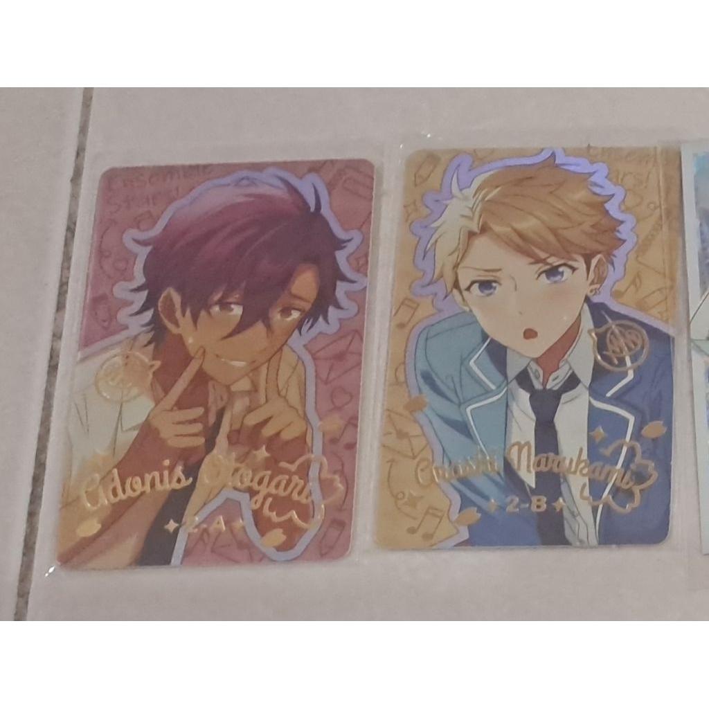 photocard ensemble stars enstars school uniform arashi adonis