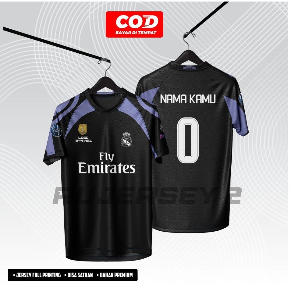 Jersey Madrid 2016 3rd Full Printing