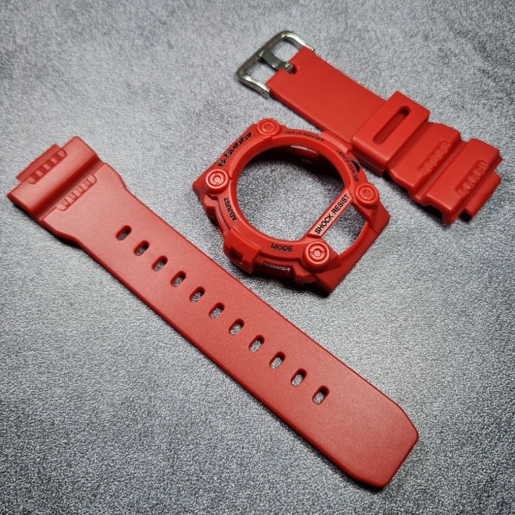 BNB BEZEL N STRAP GSHOCK G-SHOCK G7900 G-7900 RED BLACK