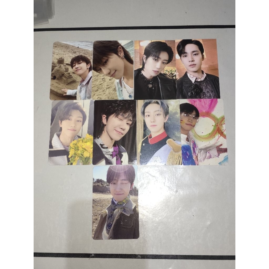Photocard pc Seventeen The8 Minghao Mingyu bene bdm stf spill the feels feel you membkit hotel your 