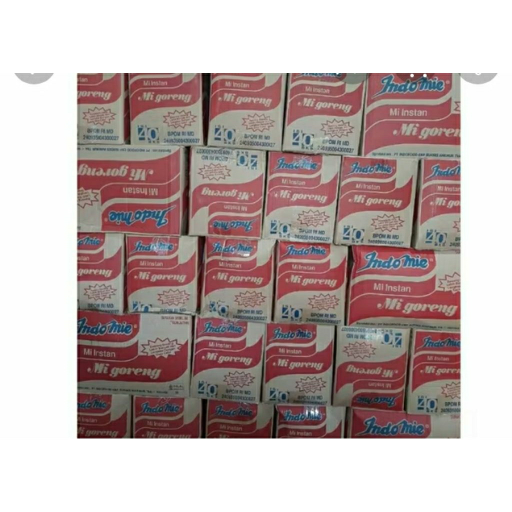 

Indomie goreng original 1 dos isi 40 pcs