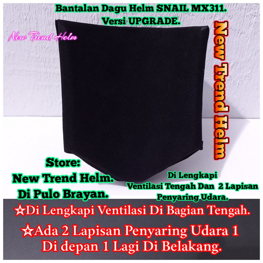 Bantalan Mulut Mouthpad Helm Snail MX311 Supermoto