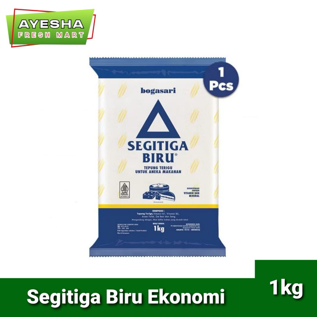 

Tepung Segitiga Biru 1 kg