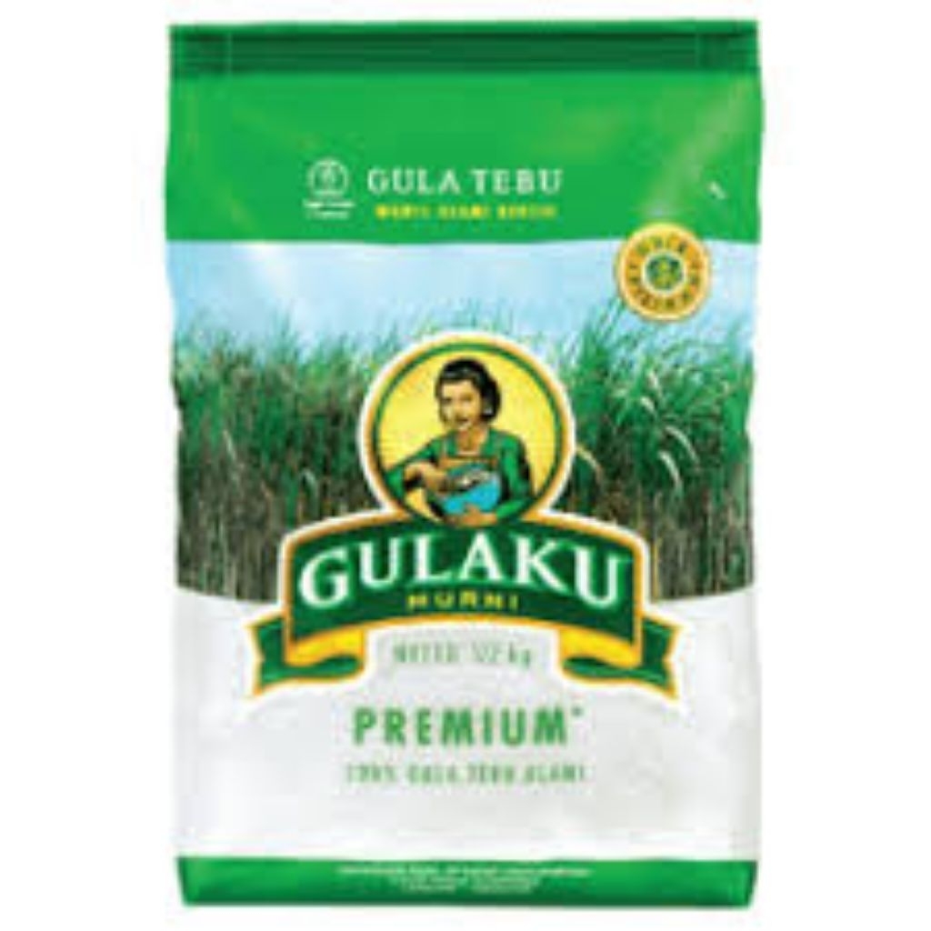 

gulaku kemasan hijau ukuran sedang isi 5 pcs