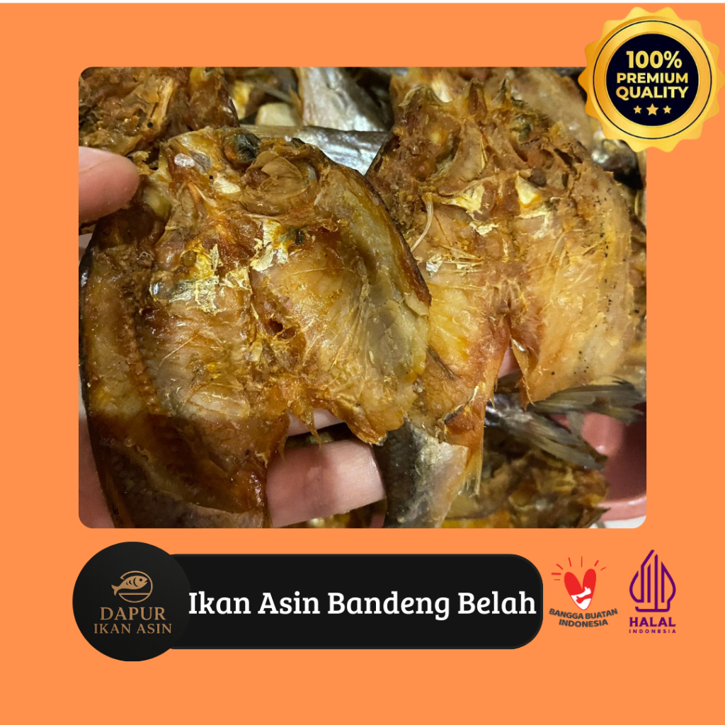 

IKAN ASIN Bandeng Belah Premium / Asin Bandeng Siap Masak