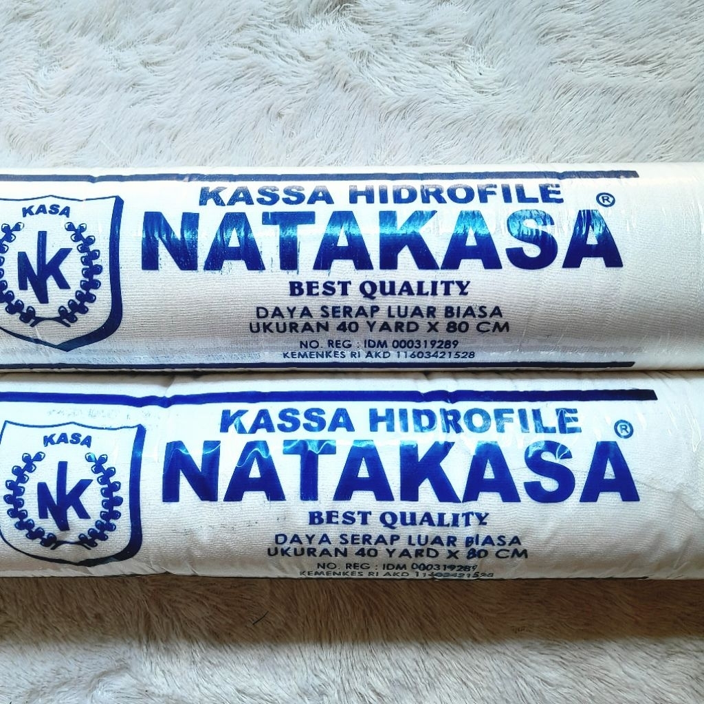 Kasa Roll Gulung 40 x 80 Kasa Hidrofil Gulung Kasa Bulat Kasa Besar