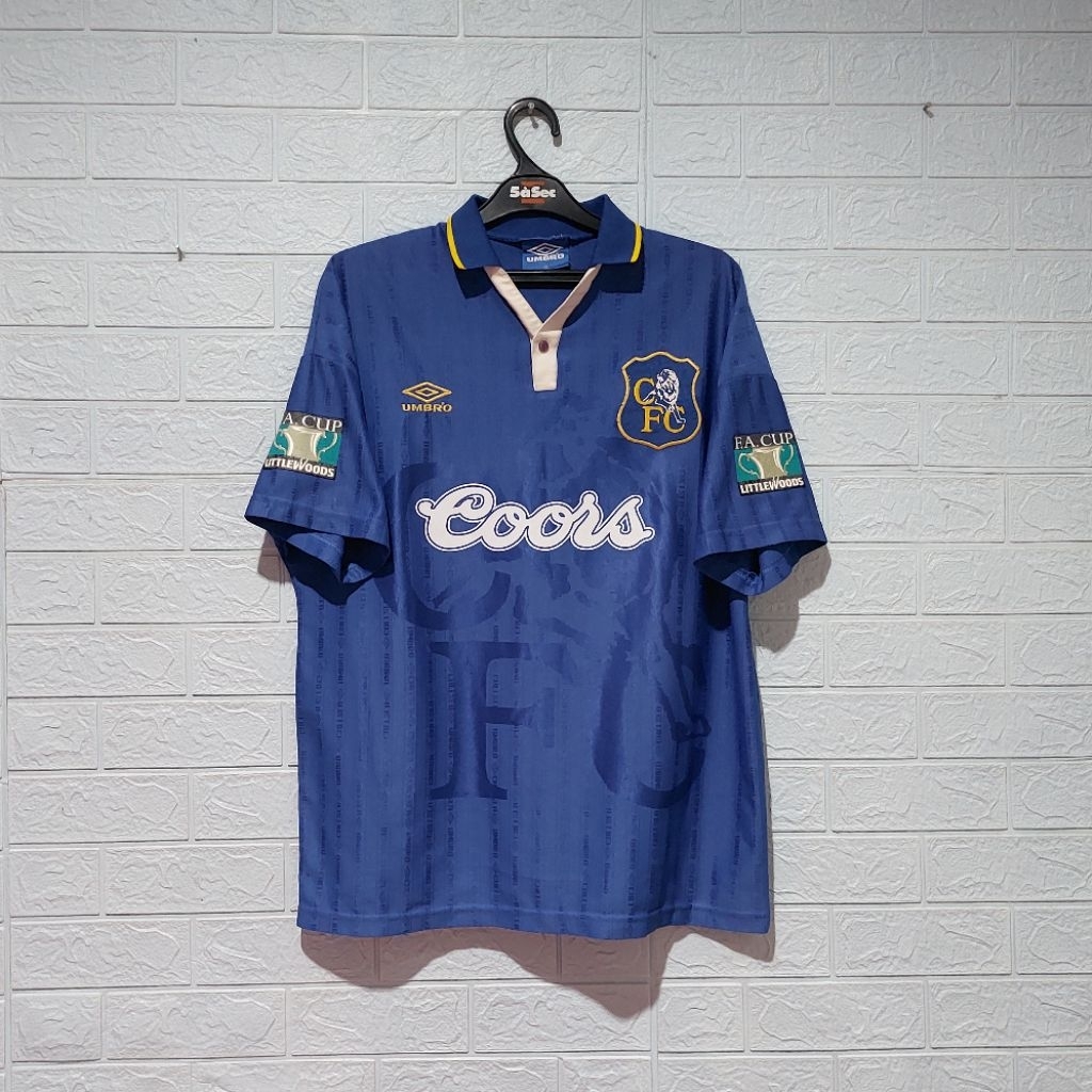 Jersey Chelsea Home 1996/1997 Zola