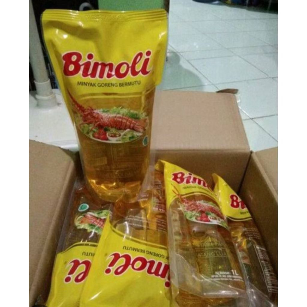 

Bimoli Minyak Goreng 1 Liter Clasic Refill/Bimoli Minyak Goreng Klasik 1 Liter Pouch/Minyak Goreng Bimoli 1 Ltr