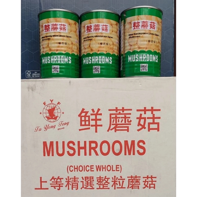 

Jamur Kancing / Mushroom FYF 425 Gr - dus2an khusus RESELLER (1 dus isi 24 kaleng) ORI