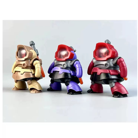 SD DOM Super Star Models 001 Magical Fighter Team Model Kit 3 pcs set