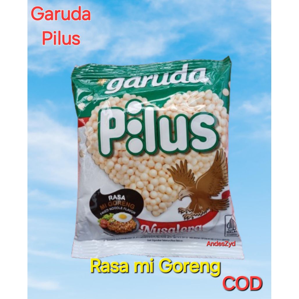 

Garuda Pilus Rasa MiGoreng 1 Rncg isi 10Pcs 1000an
