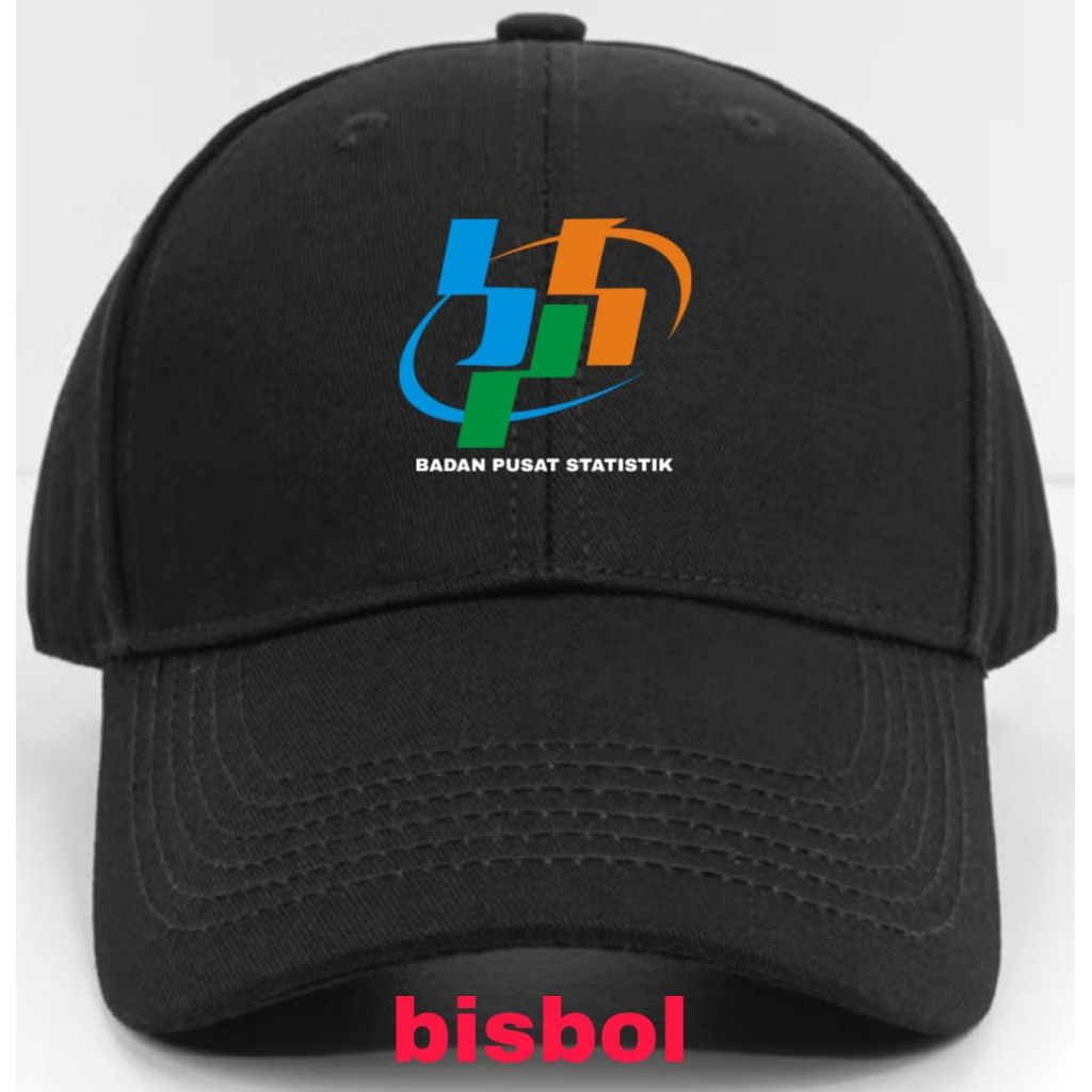 BISA COD TOPI MOTIF BPS DEWASA PRIA WANITA / TOPI PERUSAHAAN DAN INSTANSI / READY MAKASSAR
