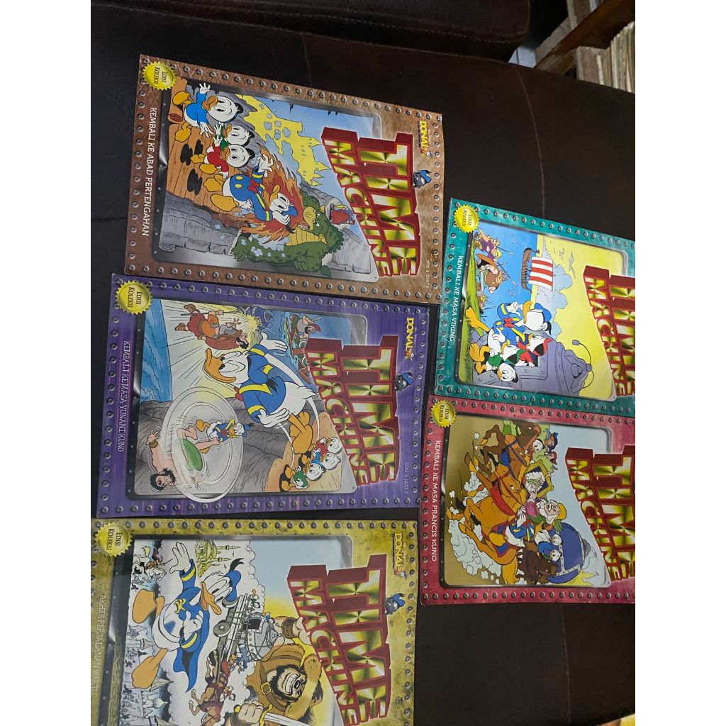 Komik cergam donal bebek edisi koleksi - time machine 1-5 lengkap
