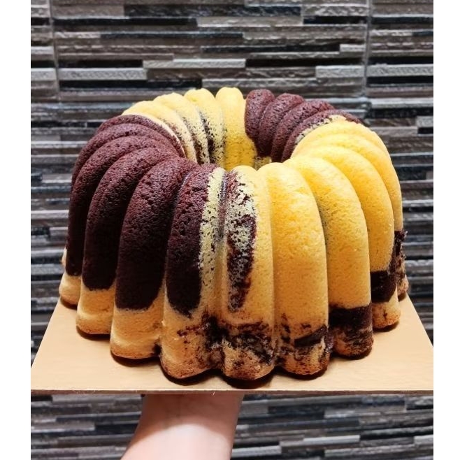 

Marmer Cake Brownies 100% Full Wijsman