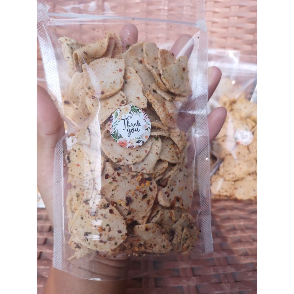 

Basreng Pedas Daun Jeruk