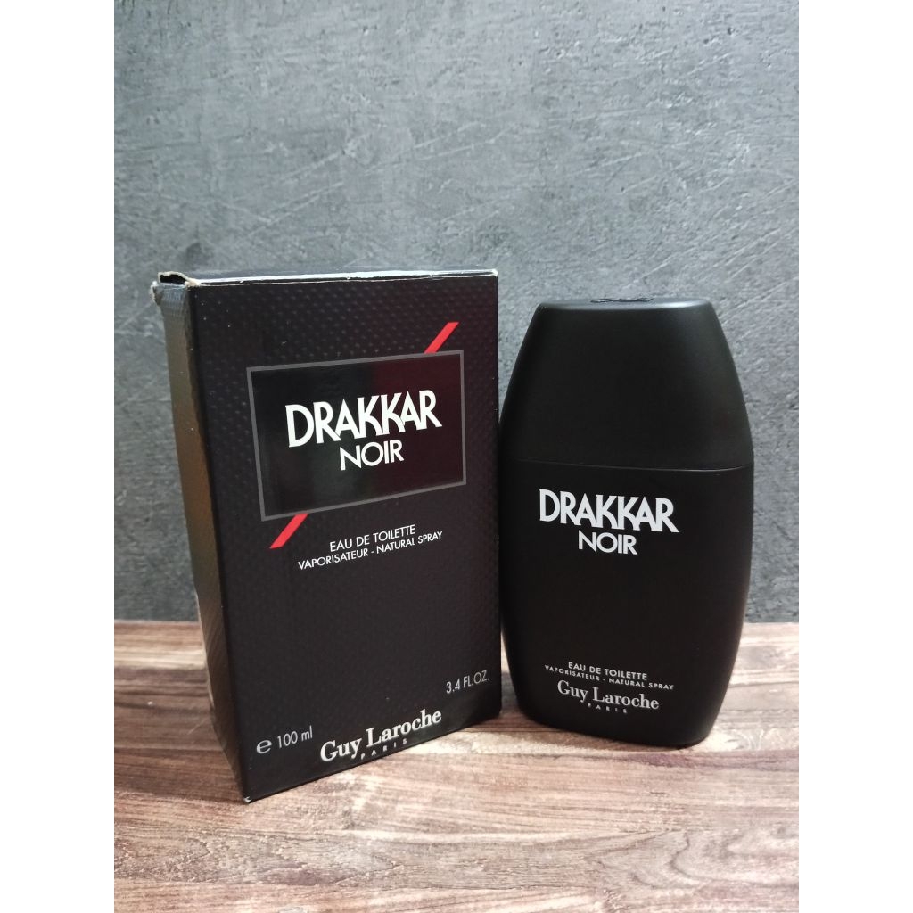 guy laroche drakar Noir 100ml box original rejeck eropa