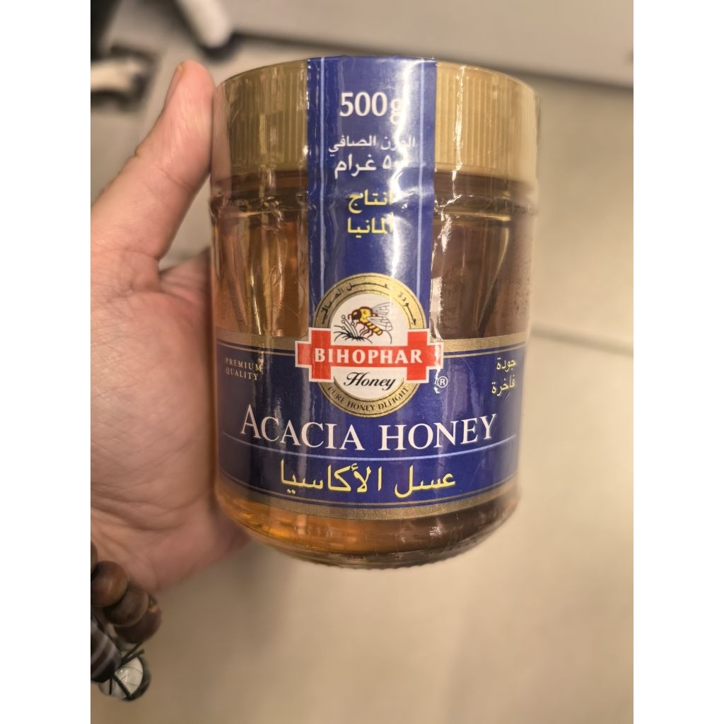 

500GR BIHOPHAR ACACIA HONEY. ACACIA HONEY. MADU ACACIA JERMAN HONEY