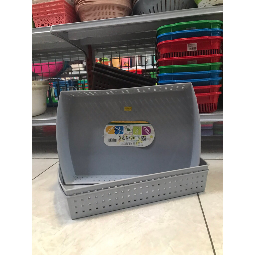 

Green Leaf Stationery Box Tempat Kertas Ukuran Besar Per Pcs