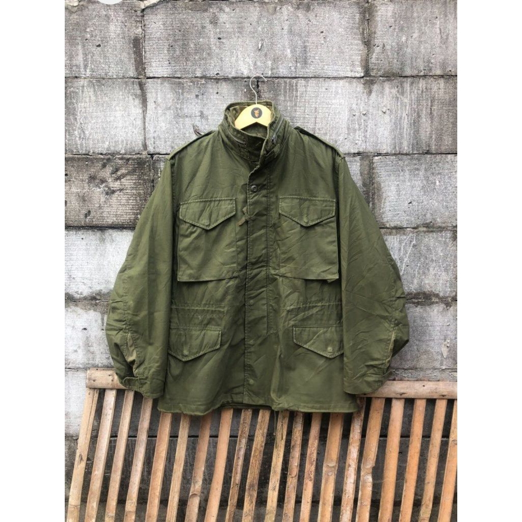 Vintage OG-107 60's US.Army M-65 Field Coat Men's W/Hood Jacket