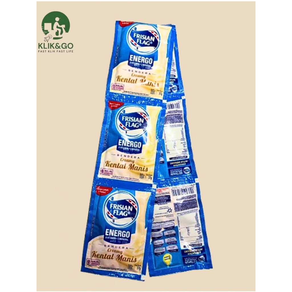 

FRISIAN FLAG Renceng Susu Kental Manis Renceng 6 Sachet