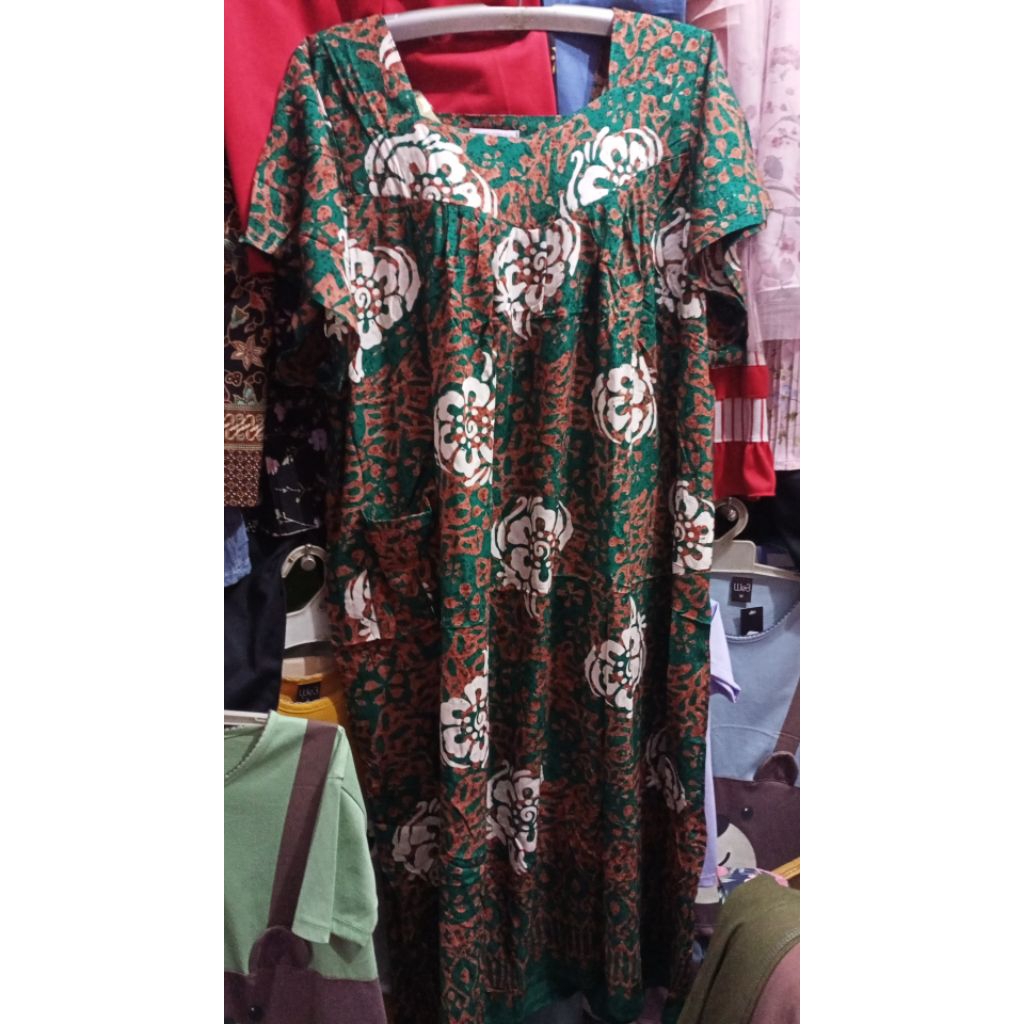 Daster batik cetak BL jumbo