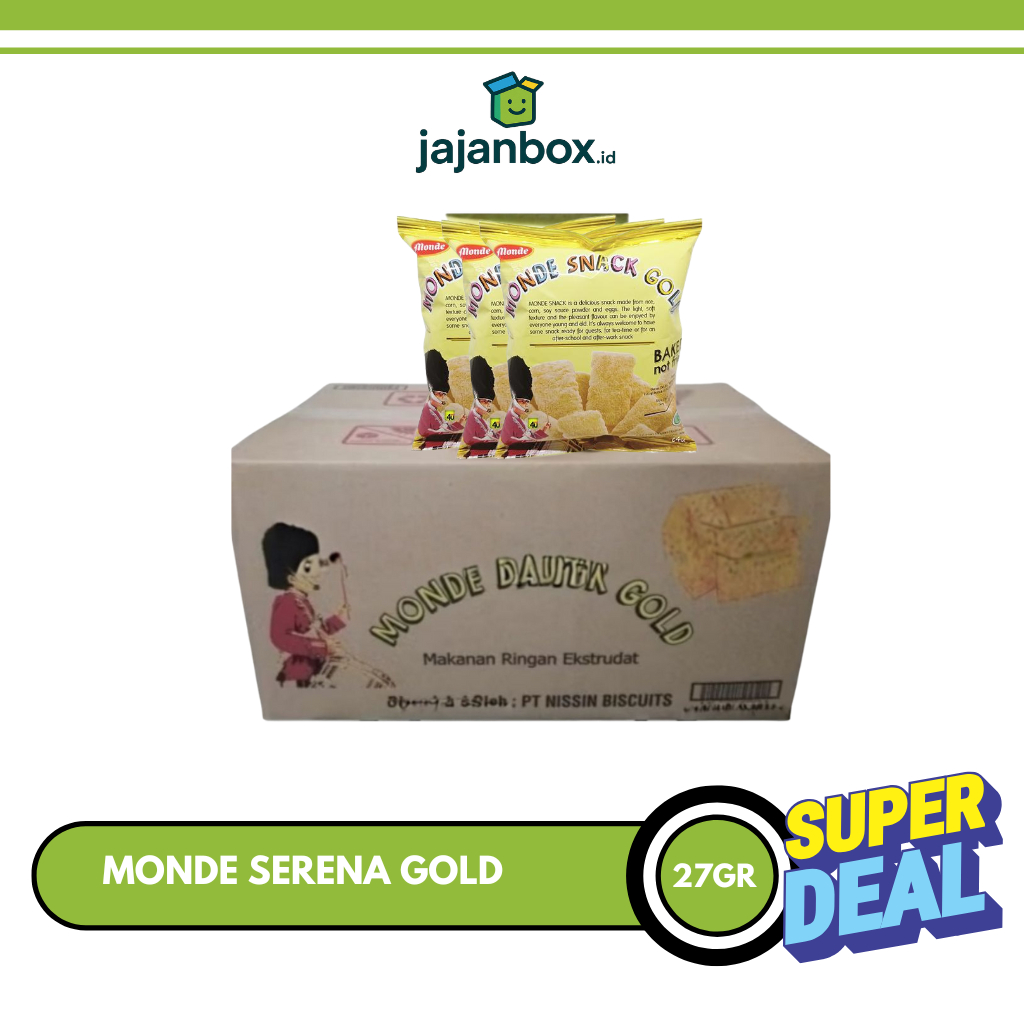 Monde Serena Gold 27gr - 45 PCS/ 1 KARTON