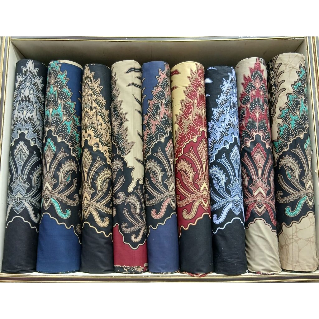 BAHAN KAIN BATIK KATUN DOBY MOTIF BARU/KAIN BATIK KATUN TERBARU