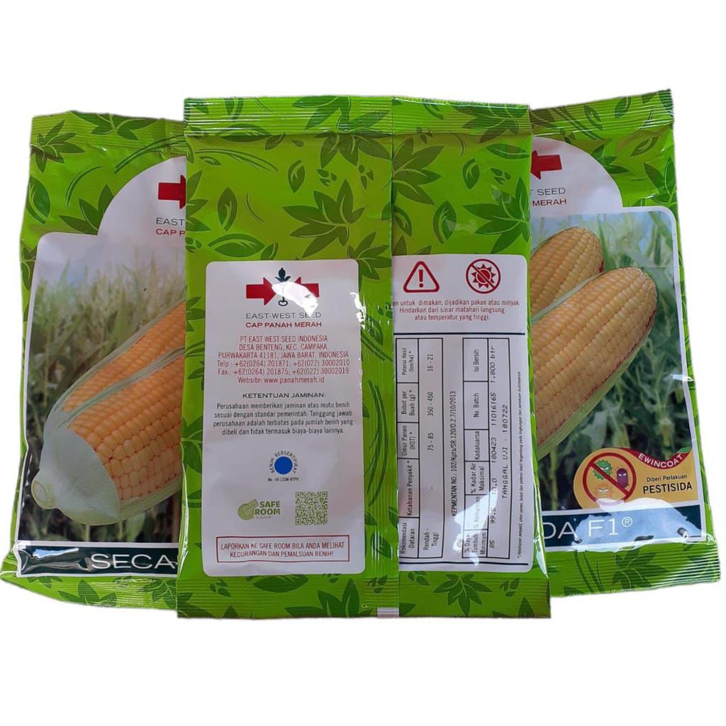 Secada F1 1800 Butir Benih Jagung Manis Panah Merah Exotic