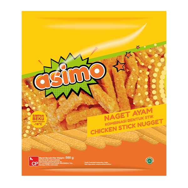 

Asimo Nugget Ayam Stick 250