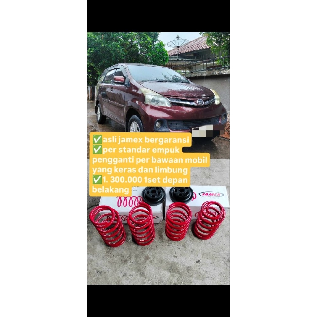 per spiral spring jamex standar empuk avanza xenia 2012-2021