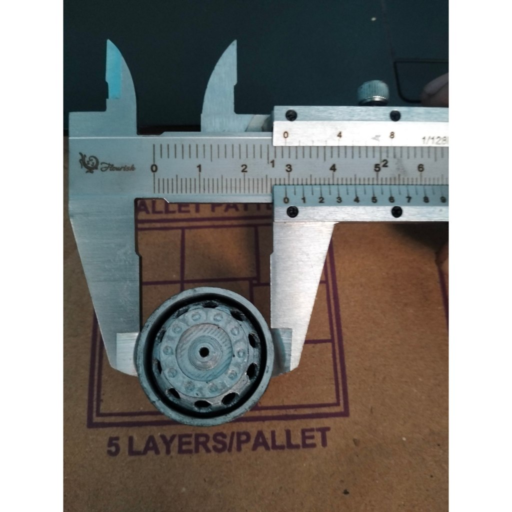 VELG MINIATUR BUS/TRUK SKALA 1:20