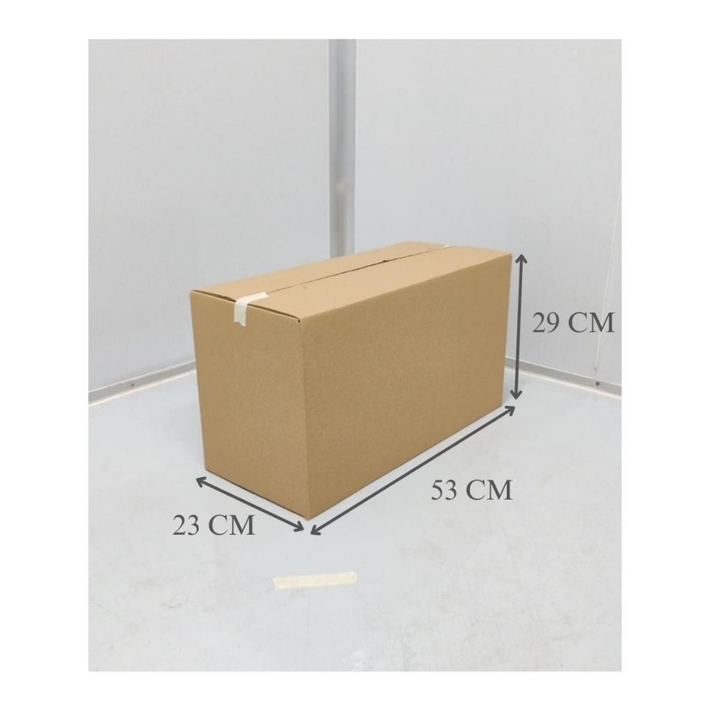 

Corrugated Carton Box - Kardus Box Polos 53 x 23 x 29 cm