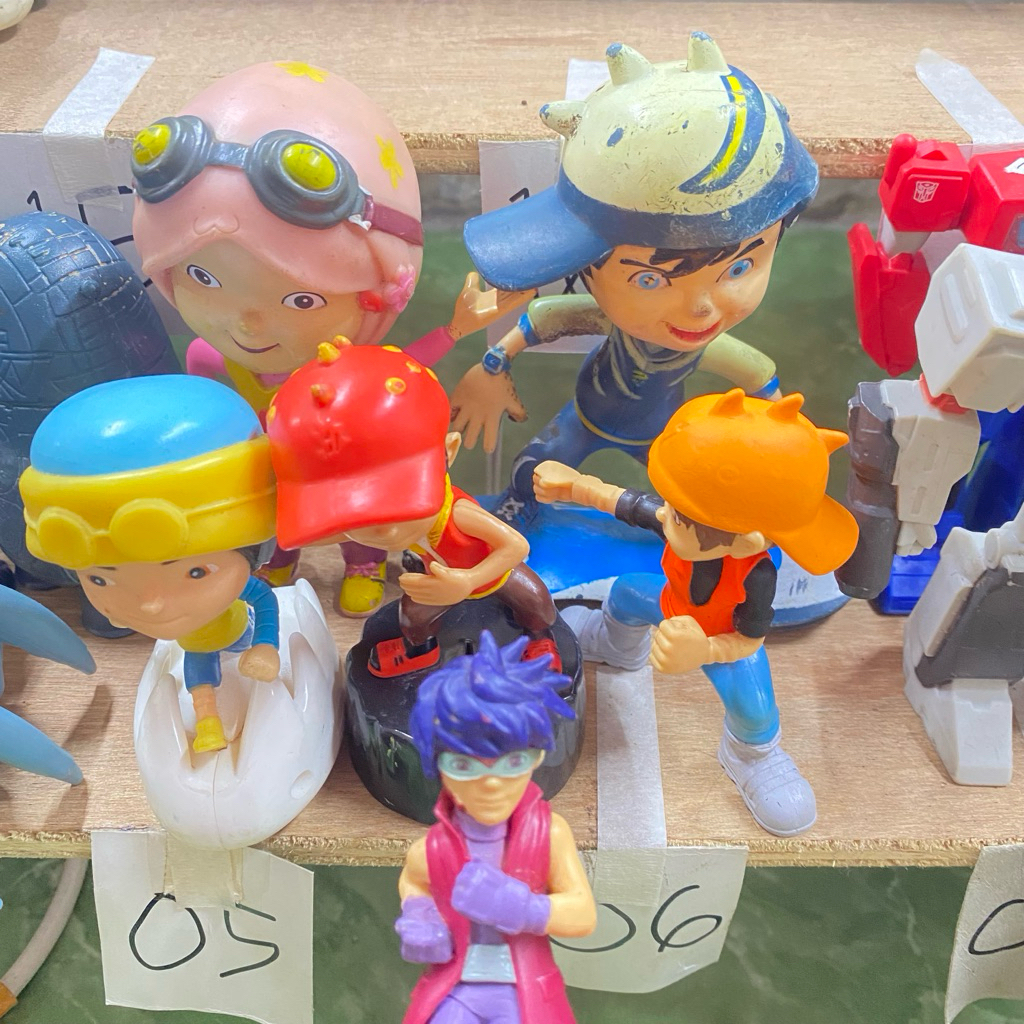 (Update 23 Jan 26) Mainan Figure Boboiboy Galaxy McDonald's Happy Meal Preloved Murah