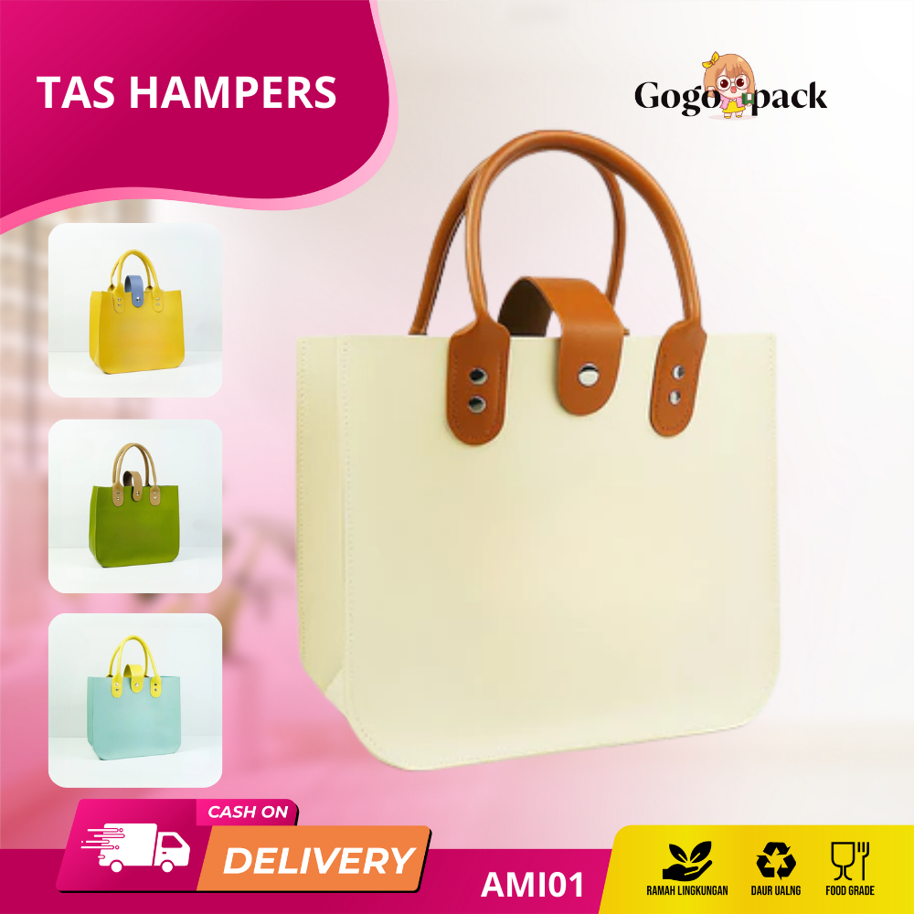 

Tas Hampers Ulang Tahun / Tas Ulang Tahun Anak / Goodie Bag Tas Kulit Souvenir Hadiah Ultah Anak | AMI01 - AMI02