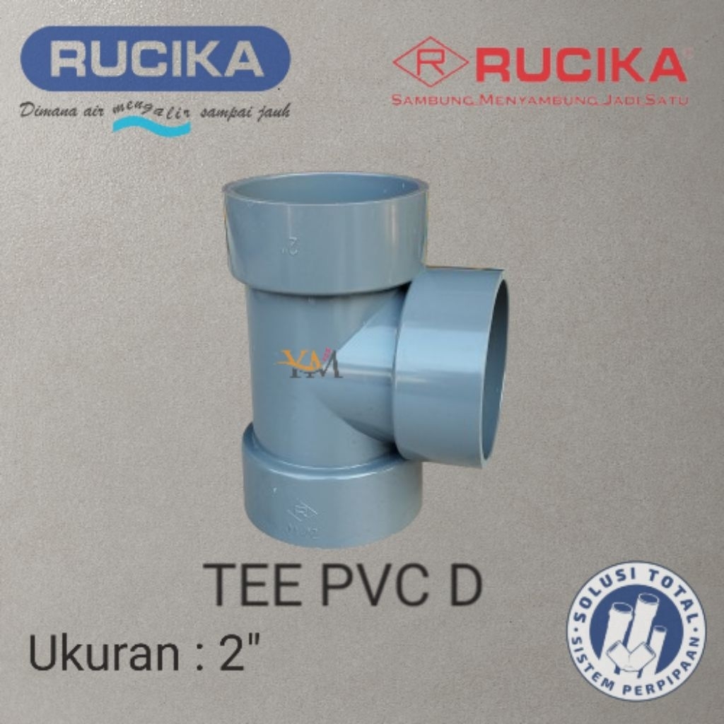 TEE PVC D RUCIKA 2 INCH